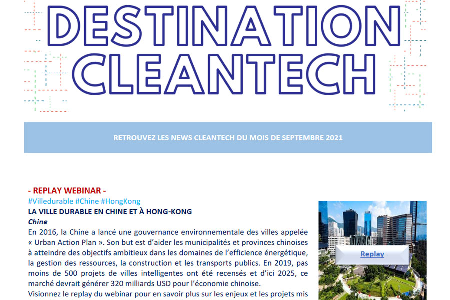 Destination Cleantech – BusinessFrance